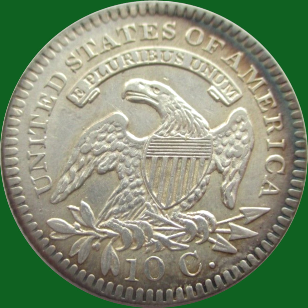 1821-10c-Capped-Bust-Dime-Small-Date-Jr-8/Lm-8